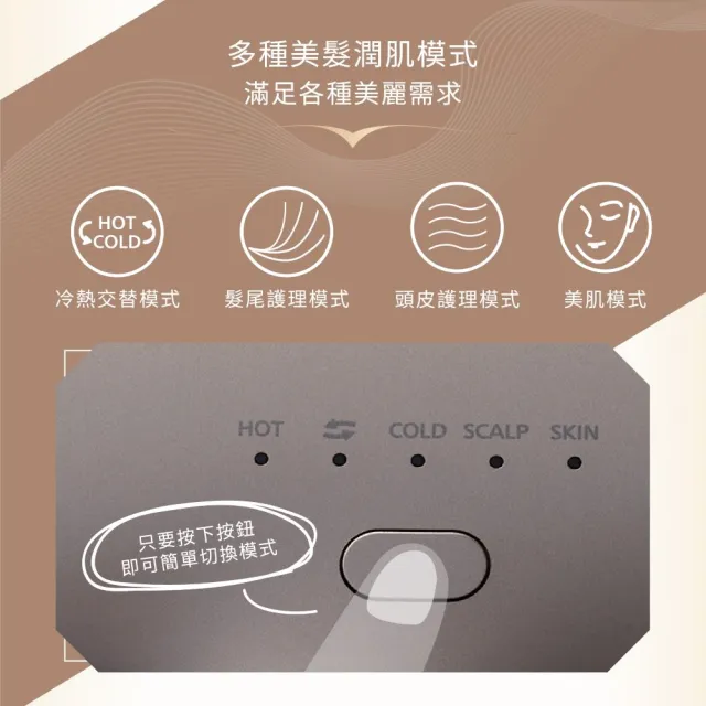 【Panasonic 國際牌】奈米水離子吹風機-迷霧金(含資生堂洗髮精組合 EH-WNA9M-E)