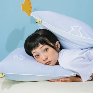 【翔仔居家】熊冷枕套/涼感枕套 2入組-Under The SEA(Second Morning 正版授權)