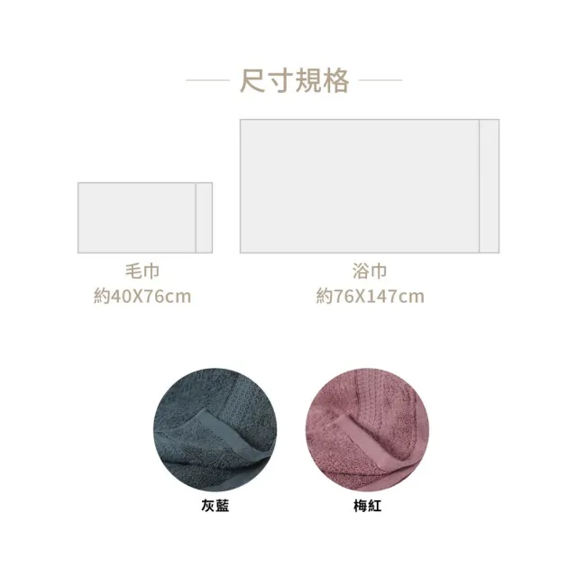 【棉花共和國】6件組-LIFE 白金埃及棉浴巾(76*147CM)｜選用頂級棉花中的白金GIZA95埃及棉、吸水親膚不悶熱
