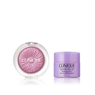 【CLINIQUE 倩碧】小花腮紅組(花漾腮紅3.5g/小花腮紅)