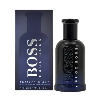 【HUGO BOSS】自信之夜男性淡香水 100ml(Bottled Night 平行輸入)