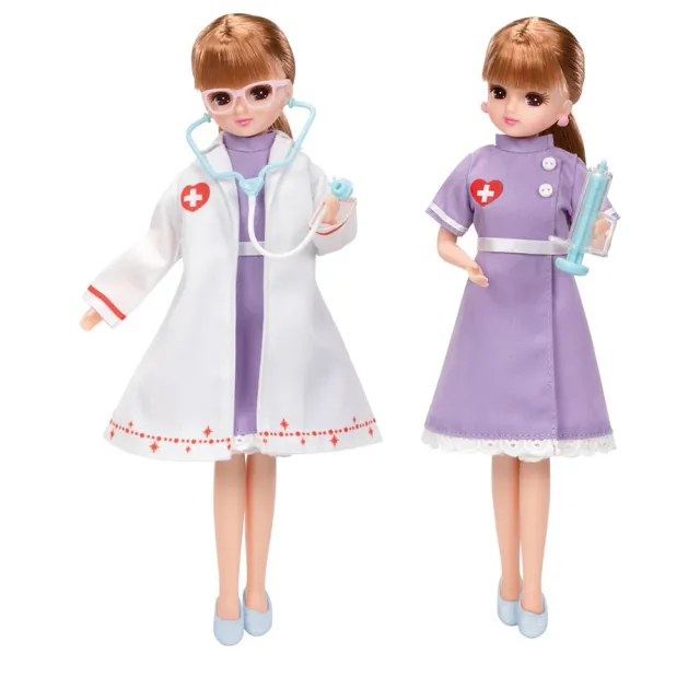 【TAKARA TOMY】Licca 莉卡娃娃 配件 LW-14 醫生護士服裝組