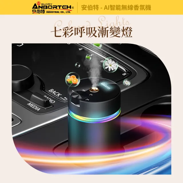 【ANBORTEH 安伯特】AI智能無線香氛機 國家認證 一年保固(霧化器 加濕器 噴霧機 香氛機)