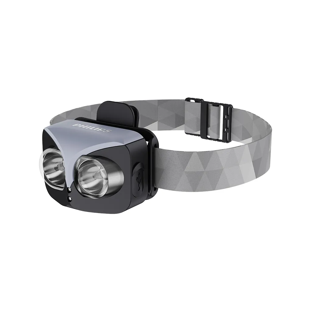 【Philips 飛利浦】SFL3342RH 450流明 IP44 感應式頭燈(135度大角度可調設計 無須低頭就可以照亮道路)