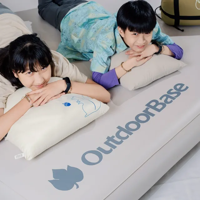 【Outdoorbase】歡樂時光彈絲床200充氣床墊(家庭大床 充氣床 自帶幫浦)