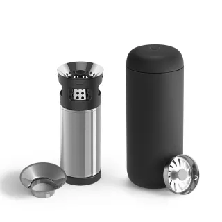 【FELLOW】474ml Carter 卡特咖啡/茶葉兩用浸泡組 瘦版車用(陶瓷塗層/茶濾網/保溫杯)