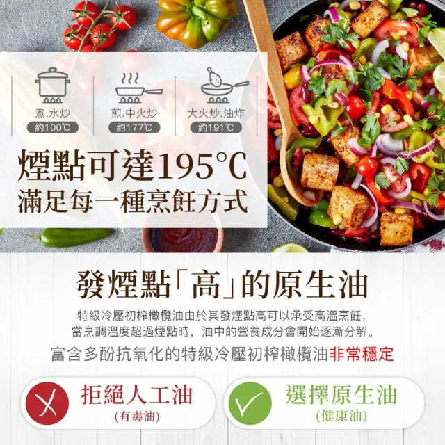 【Casa del Agua 歐嘉】特級冷壓初榨橄欖油職人款250mlx3入(國民好油/家庭料理首選/高發煙點)