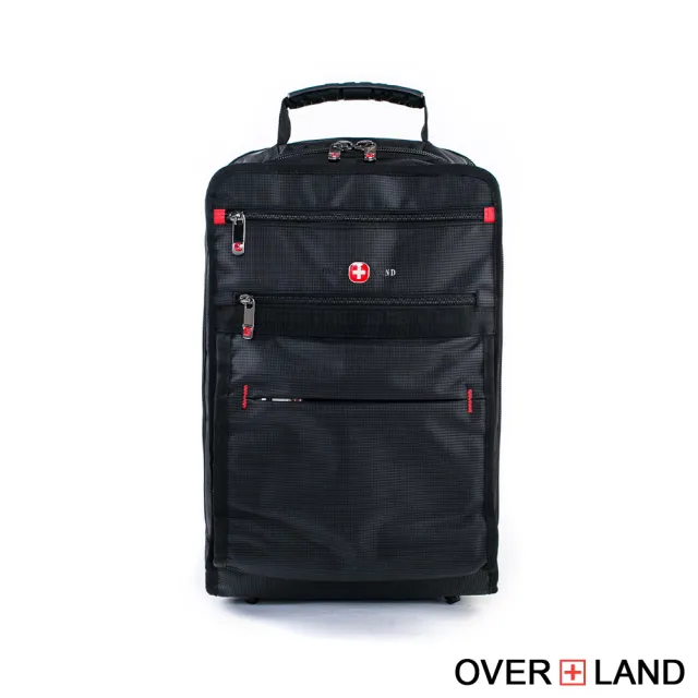 【OverLand】美式十字軍 - 方型機能筆電大容量後背包(3063)