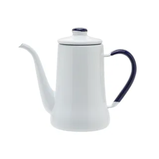 【日本月兔印】原廠正品 100週年紀念色日製細口琺瑯手沖壺-1.2L(咖啡手沖壺/細口壺/咖啡壺)