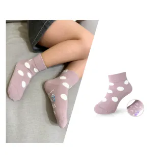 【sNug 給足呵護】健康兒童除臭襪-QQ紫(童襪/止滑襪/無毒健康/台灣製/10秒除臭襪)