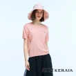 【KERAIA 克萊亞】歲月靜好細閃微光針織上衣(多色；燙鑽繡花/口袋款)