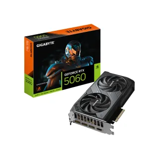 【GIGABYTE 技嘉】GeForce RTX 5060 WINDFORCE 8G 顯示卡(GV-N5060WF2-8GD)