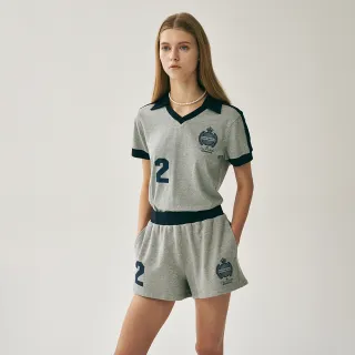 【MARDI MERCREDI】休閒短褲 灰色 棉質 原創25 MINI SHORTS ORIGINALIS 25