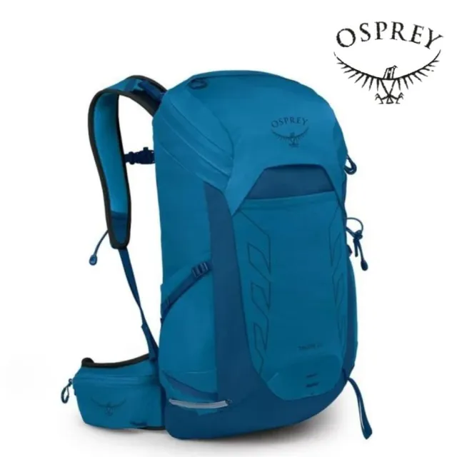 【Osprey】雙11 Talon 26 輕量化登山背包 男 夜間礦渣藍(輕量旅行後背包 快速移動單車登山健行背