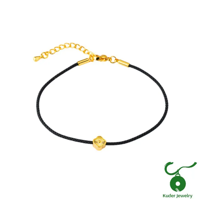 K.D.J 圓融珠寶】999黃金手鍊/項鍊買一送小金龍墜(多選1) - momo購物網