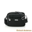 【Kinloch Anderson 金安德森】城市酷玩 方形輕巧隨身包(都會黑)