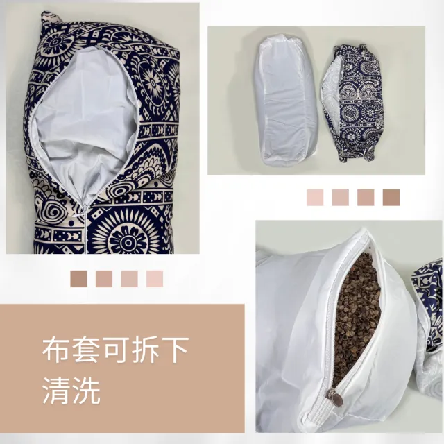 【JENNY SILK 蓁妮絲生活館】MIT拉菲草綠豆枕/蕎麥枕 任選1顆(天然綠豆殼/蕎麥殼抗菌處理)