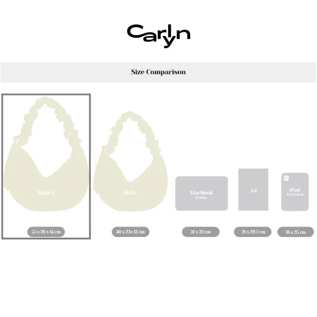 【Carlyn】BABE L 韓國時尚側背包｜H73104010(4色任選)
