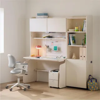 【iloom 怡倫家居】Linki-S 1000型 4層收納型書桌組 網路獨家(學習桌 學生書桌 學習成長桌 學習書桌)