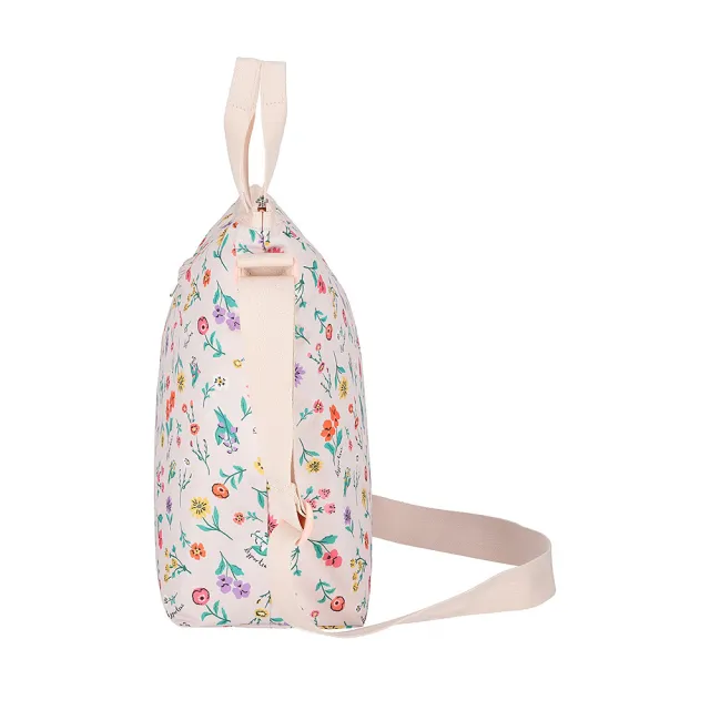 【Lesportsac】手提肩背兩用托特包 購物袋 送禮 禮物 推薦 女包(輕舞野花)