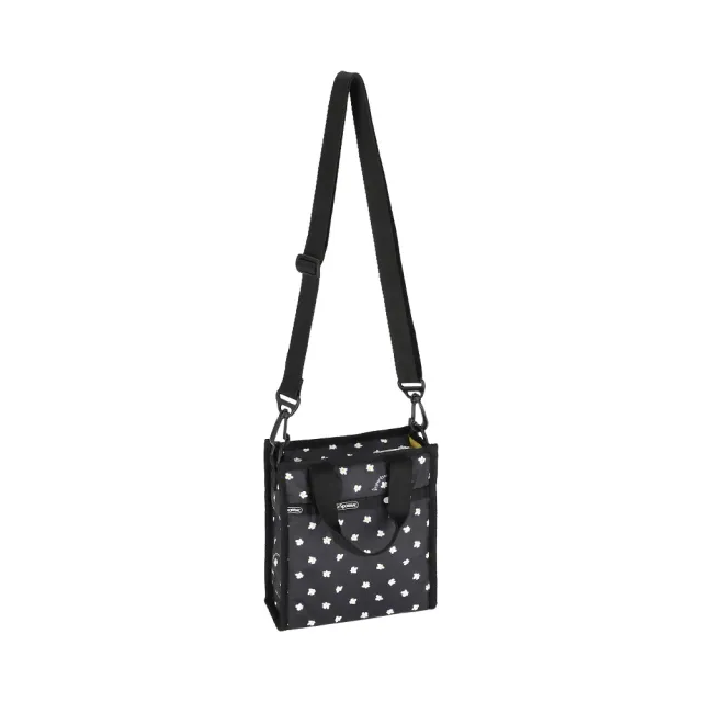 【Lesportsac】MINI N/S TOTE 迷你方型托特包 隨身小包 手提袋 送禮 禮物 推薦 女包(俏皮小雛菊)