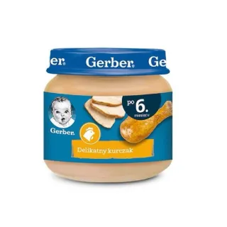 【GerBer 嘉寶】嘉寶雞肉泥 80g/罐*12罐(寶寶雞肉泥 幼貓 幼犬 雞肉泥 純雞肉泥)