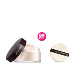 【LAURA MERCIER 蘿拉蜜思】煥顏透明蜜粉29g超殺組(冠軍蜜粉 定妝散粉)