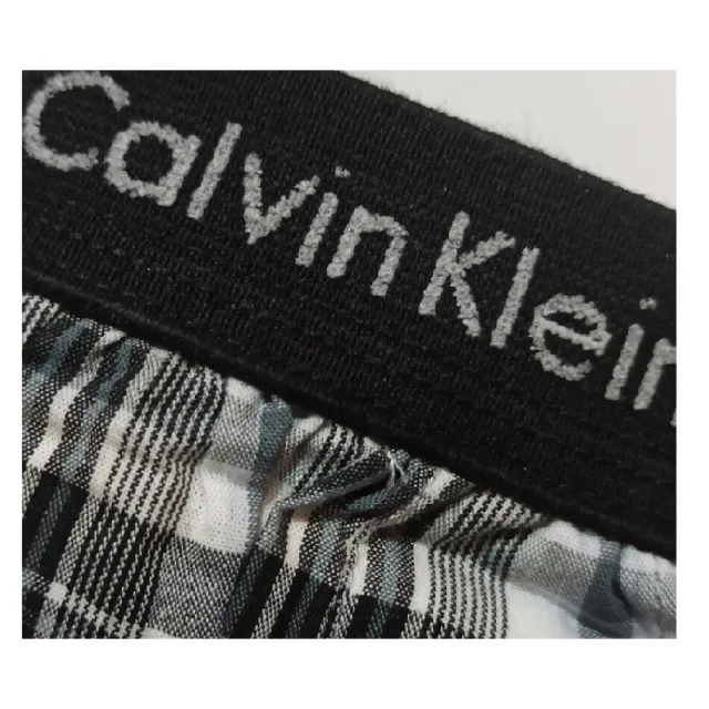 【CALVIN KLEIN】3件組 男純棉平織平口褲 CK男內褲(寬鬆內褲 棉質內褲 四角褲 透氣 男生內褲)