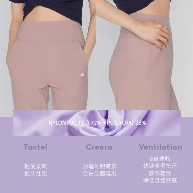 【STL】現貨 yoga 韓國瑜伽 涼感 快乾 AirDry +5ccm Jogger 高腰 女 運動 機能 慢跑 束口褲 長褲(多色)