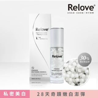 【Relove 官方直營】淨柔白桃-私密美白賦活晶球凝露30ml ex升級版(私密保養、私密處美白)
