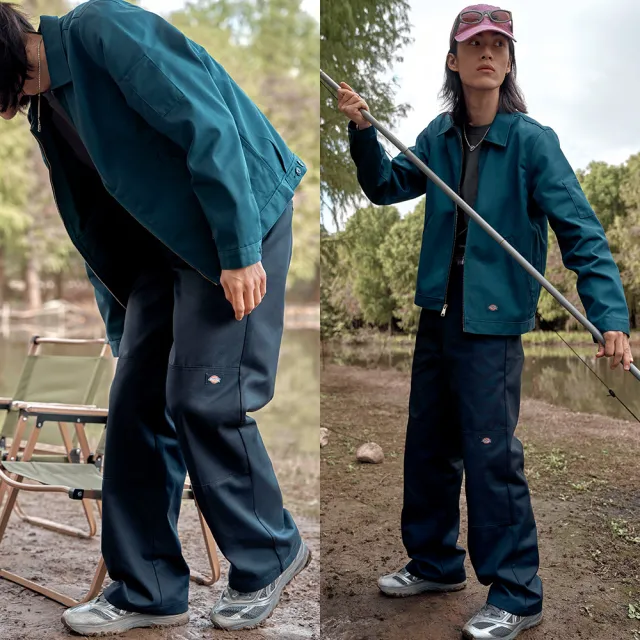 【Dickies】男款85283斜紋雙膝拼接寬鬆長褲(多款任選/寬褲/工裝褲)