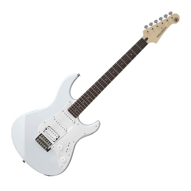 【Yamaha 山葉音樂】Pacifica PAC012 電吉他 白 單單雙 小搖 入門(原廠公司貨 商品保固有保障 贈原廠琴袋)