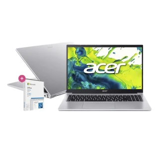 【Acer 宏碁】Office2024★15.6吋i3文書效能筆電(Aspire Lite/AL15-33P-31JK/i3-N355/8G/512G SSD/W11)