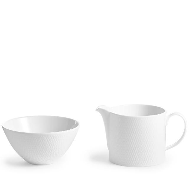 【WEDGWOOD】幾何系列糖奶壺組(官方直營)
