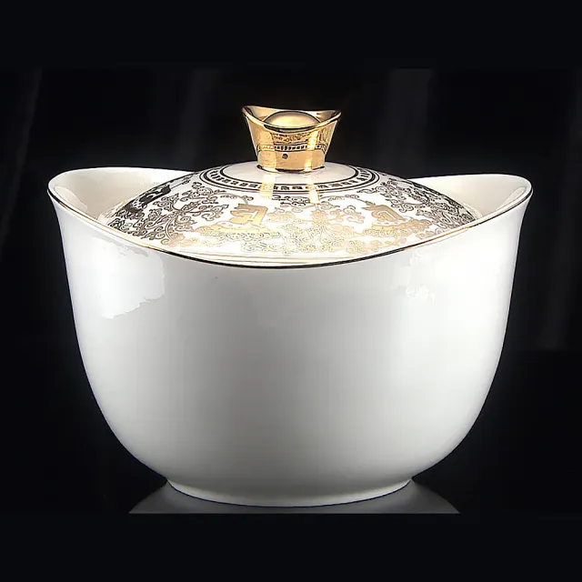 【好運道】湯鎮瑋-龍藏萬福招財造庫聚寶盆(文創禮品/收藏/招財納福/金玉滿堂/米甕)