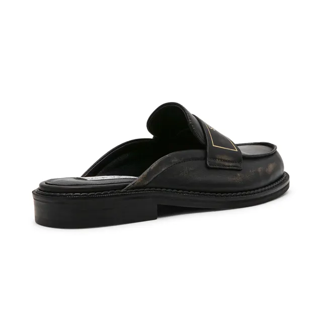 【steve madden】簡約素面LOGO穆樂鞋 MOXXIE(黑色)
