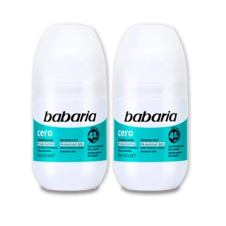 【babaria】買1送1健康無鋁鹽長效體香滾珠瓶50ml共2入(總代理公司貨)