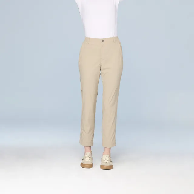 【Wildland 荒野】女彈性CORDURA涼感耐磨9分褲-S-2L-0B31309(抗UV50/耐磨彈性/質地輕且柔軟)