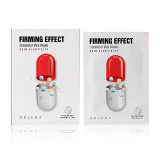 【ORJENA 雅潔娜】彈力緊緻維他命精華面膜(10片/盒)