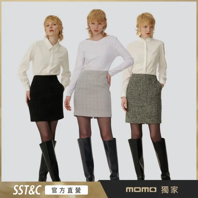 【SST&C】女裝 秋冬/小香風毛呢短裙-多款任選(雙11限定)