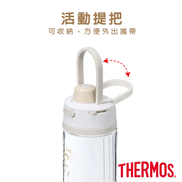 【THERMOS 膳魔師】小熊維尼找橡實篇彈蓋輕水瓶710ml(TP4329WP-AGBG)