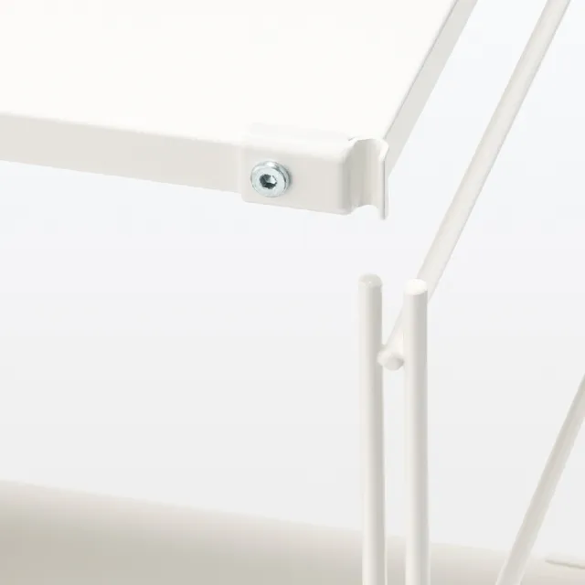【MUJI 無印良品】SUS鋼製層架組/亮面淺灰/寬/中(大型家具配送)