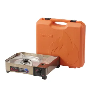 【Iwatani 岩谷】遮斷瓦斯爐4.1kW 附攜帶盒(CB-AH-41N)