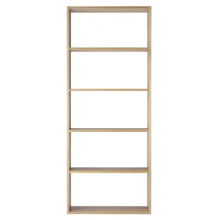 【MUJI 無印良品】自由組合層架/橡木/5層/寬版基本組/(大型家具配送)