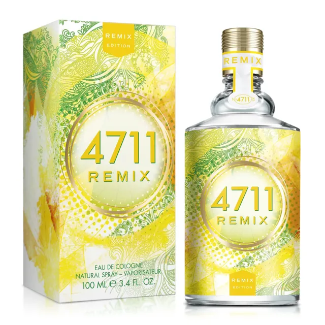 【4711】Remix Cologne Zitrone 夏日沁檸古龍水100ml(專櫃公司貨)