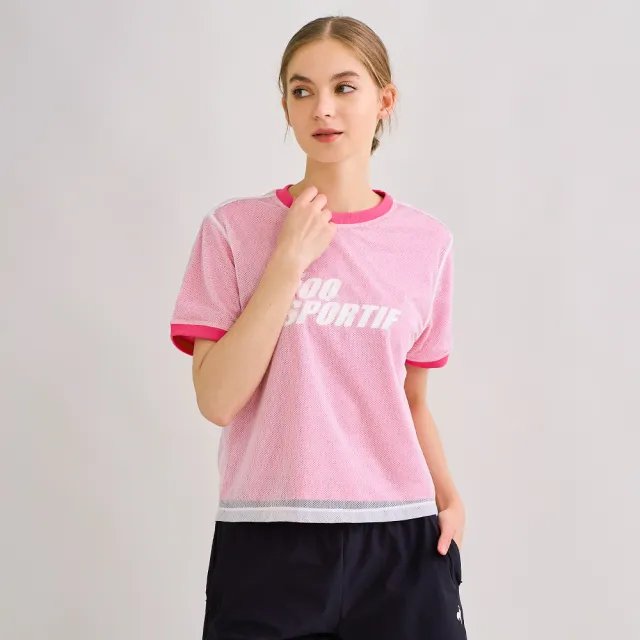 【LE COQ SPORTIF 公雞】短袖T恤 女款-3色-LWV22501
