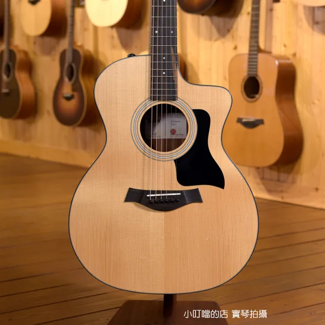 【Taylor】114ce 電木吉他 烘焙雲杉面板 沙比利底側 TLGF-114-CE