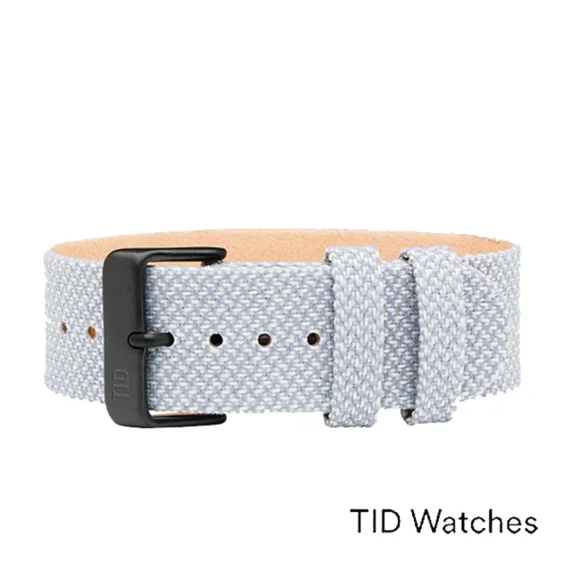 【TID Watches】No.1 Black 黑底x灰白色腕錶/40mm(TID-W100-MN)