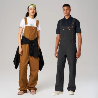 【Dickies】男裝 女裝 經典 83294 口袋 休閒褲 吊帶褲 吊帶長褲(多款任選)
