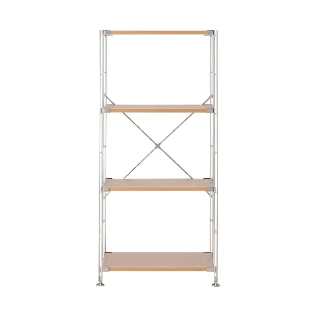 【MUJI 無印良品】SUS橡木層架組/中/(大型家具配送)